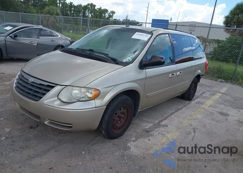2006 Chrysler Town & Country Lx из США, поврежденный, VIN 2A4GP44R16R881326
